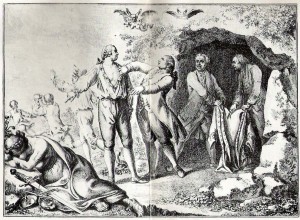 The publisher and Justitia Chodowiecki 1781