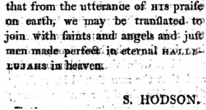 From Septimus Hodson (Ed.), Psalms & Hymns selected for Congregational Use (1801), p. viii